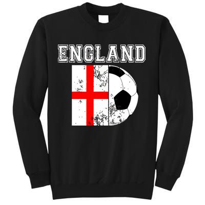 England Flag Soccer Futbol Football Sweatshirt