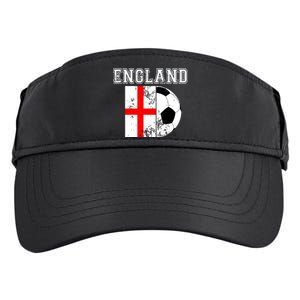 England Flag Soccer Futbol Football Adult Drive Performance Visor