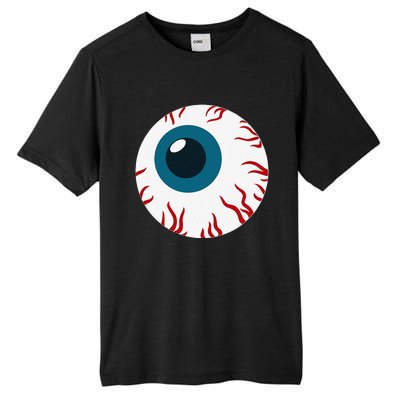 Eyeball Funny Spooky Scary Halloween Birthday Gift Women Tall Fusion ChromaSoft Performance T-Shirt