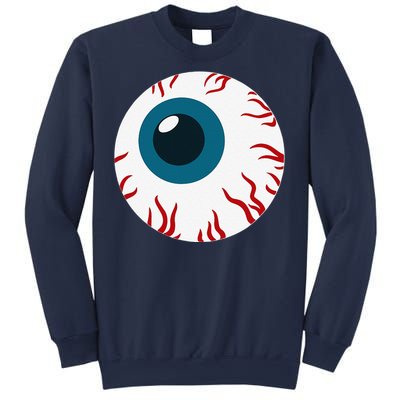 Eyeball Funny Spooky Scary Halloween Birthday Gift Women Sweatshirt