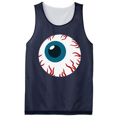 Eyeball Funny Spooky Scary Halloween Birthday Gift Women Mesh Reversible Basketball Jersey Tank