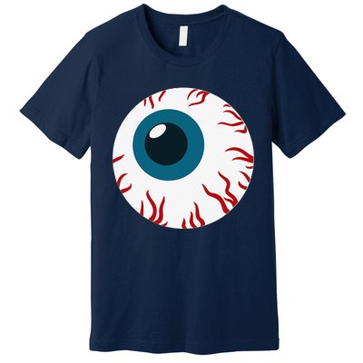 Eyeball Funny Spooky Scary Halloween Birthday Gift Women Premium T-Shirt