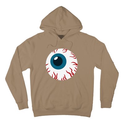 Eyeball Funny Spooky Scary Halloween Birthday Gift Women Hoodie