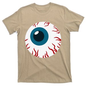 Eyeball Funny Spooky Scary Halloween Birthday Gift Women T-Shirt