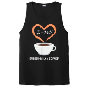 E=MC2 Funny Science Coffee Energy Milk Coffee Science PosiCharge Competitor Tank