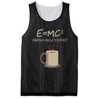 E=MC2 Funny Science Coffee Energy Milk Coffee Gift Mesh Reversible Basketball Jersey Tank