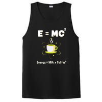 E=mc2 Funny Science Coffee Energy Milk PosiCharge Competitor Tank