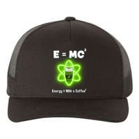 E=mc2 Funny Science Coffee Energy Milk Yupoong Adult 5-Panel Trucker Hat