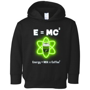 E=mc2 Funny Science Coffee Energy Milk Toddler Hoodie