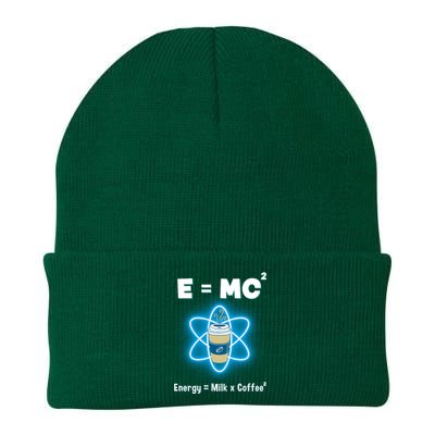 E=mc2 Funny Science Coffee Energy Milk Knit Cap Winter Beanie