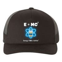 E=mc2 Funny Science Coffee Energy Milk Yupoong Adult 5-Panel Trucker Hat