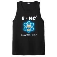 E=mc2 Funny Science Coffee Energy Milk PosiCharge Competitor Tank