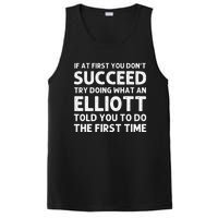 ELLIOTT Funny Surname Family Tree Birthday Reunion Idea PosiCharge Competitor Tank