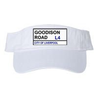 Everton Football Team Goodison Road Street Sign Valucap Bio-Washed Visor