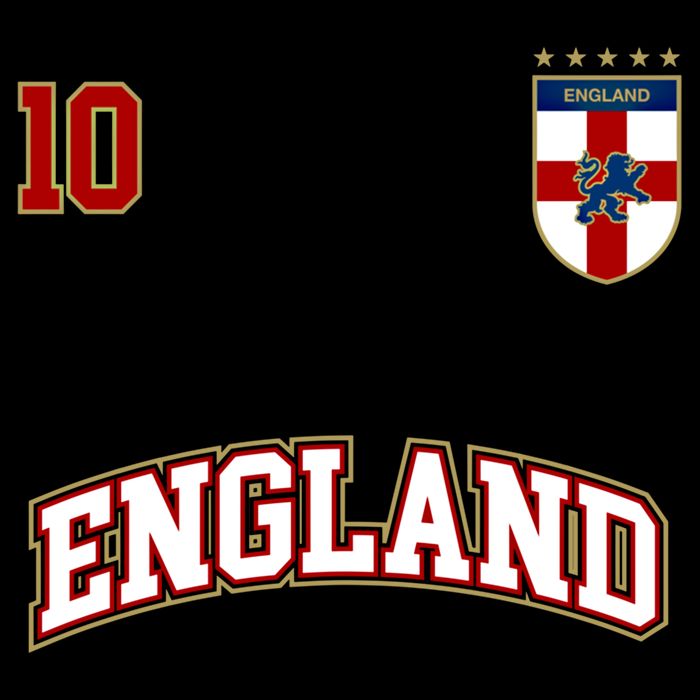England Football Team Cute Gift Number 10 English Flag Soccer Impact Tech Backpack