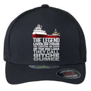 Edmund Fitzgerald They call Gitche gumee Flexfit Unipanel Trucker Cap