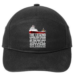 Edmund Fitzgerald They call Gitche gumee 7-Panel Snapback Hat