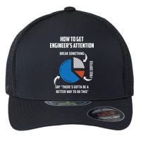 Engineer Funny Tee For Electrical Mechanical Civil Computer Flexfit Unipanel Trucker Cap