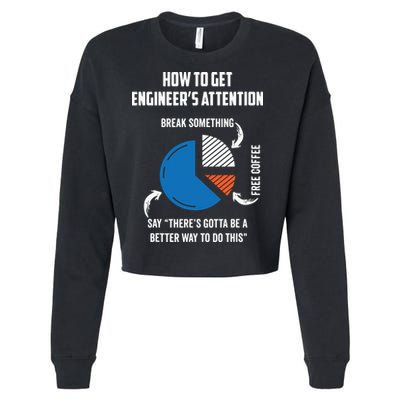 Engineer Funny Tee For Electrical Mechanical Civil Computer Cropped Pullover Crew
