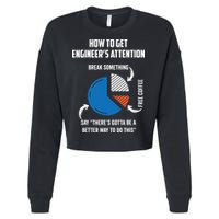 Engineer Funny Tee For Electrical Mechanical Civil Computer Cropped Pullover Crew