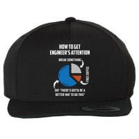 Engineer Funny Tee For Electrical Mechanical Civil Computer Wool Snapback Cap