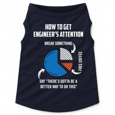 Engineer Funny Tee For Electrical Mechanical Civil Computer Doggie Tank