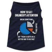 Engineer Funny Tee For Electrical Mechanical Civil Computer Doggie Tank