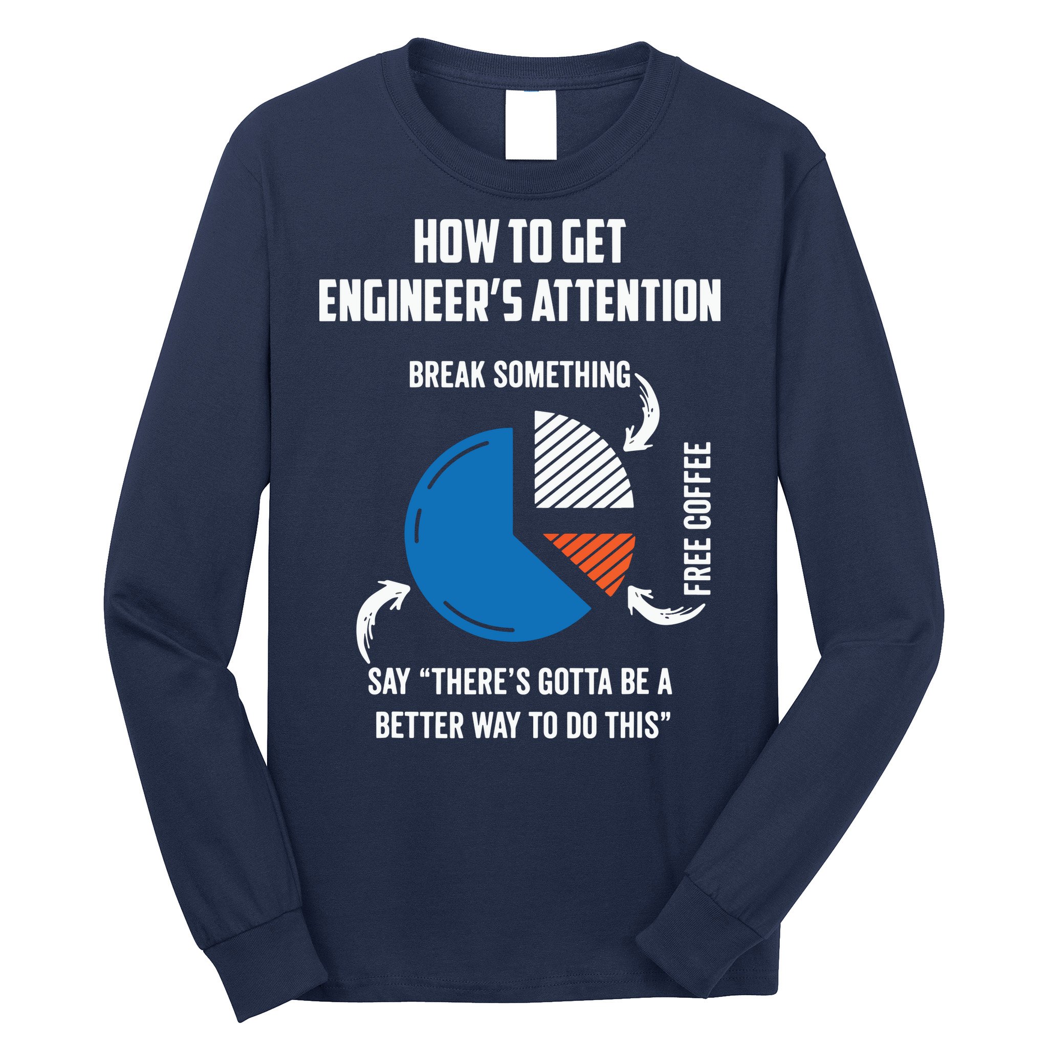 Engineer Funny Tee For Electrical Mechanical Civil Computer Long Sleeve Shirt