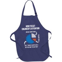 Engineer Funny Tee For Electrical Mechanical Civil Computer Apron