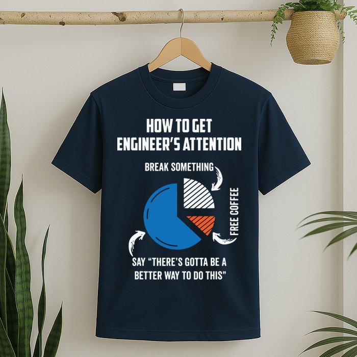Engineer Funny Tee For Electrical Mechanical Civil Computer T-Shirt