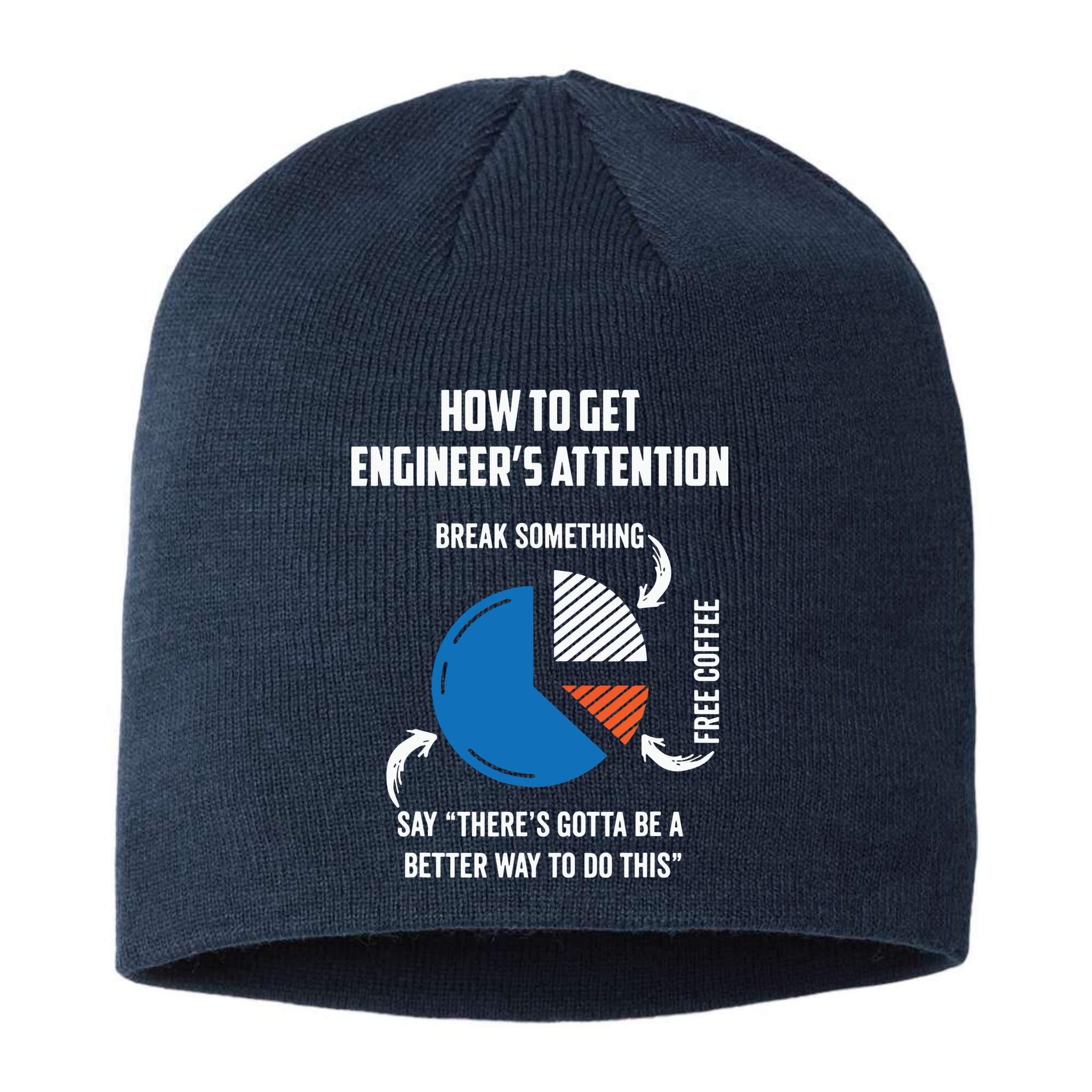 Engineer Funny Tee For Electrical Mechanical Civil Computer Sustainable Beanie