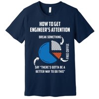 Engineer Funny Tee For Electrical Mechanical Civil Computer Premium T-Shirt