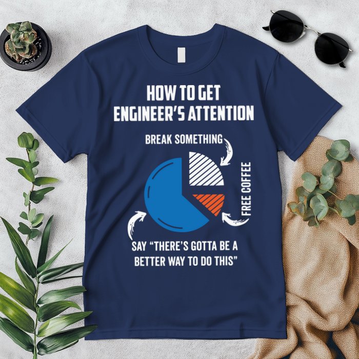 Engineer Funny Tee For Electrical Mechanical Civil Computer Premium T-Shirt