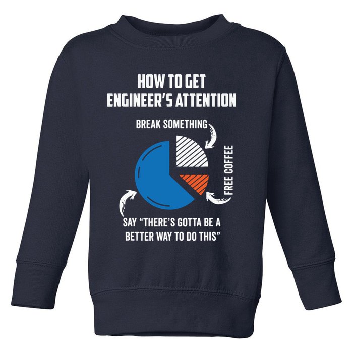 Engineer Funny Tee For Electrical Mechanical Civil Computer Toddler Sweatshirt