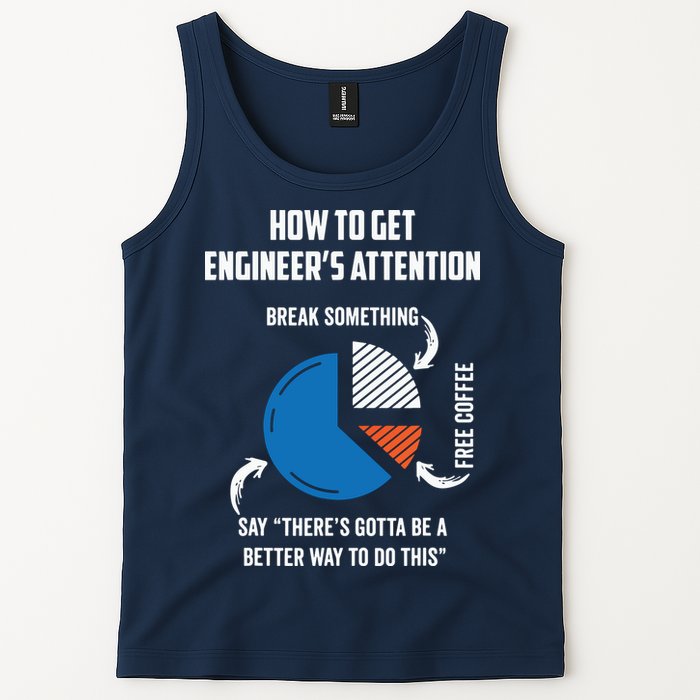 Engineer Funny Tee For Electrical Mechanical Civil Computer Tank Top