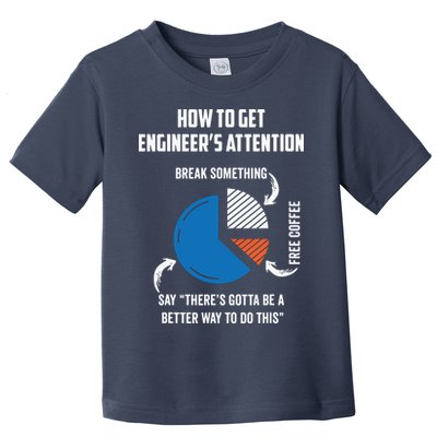 Engineer Funny Tee For Electrical Mechanical Civil Computer Toddler T-Shirt