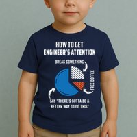 Engineer Funny Tee For Electrical Mechanical Civil Computer Toddler T-Shirt