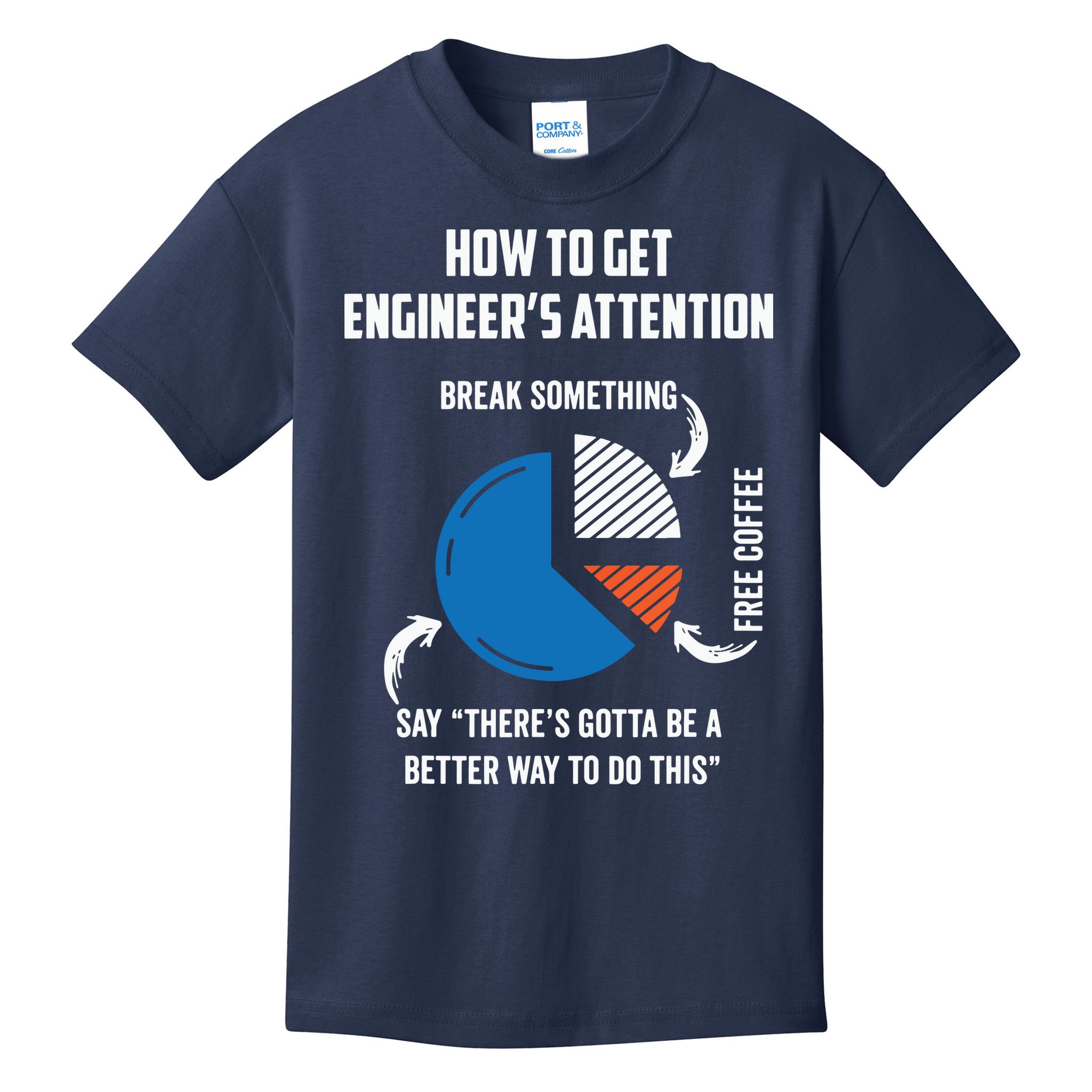 Engineer Funny Tee For Electrical Mechanical Civil Computer Kids T-Shirt
