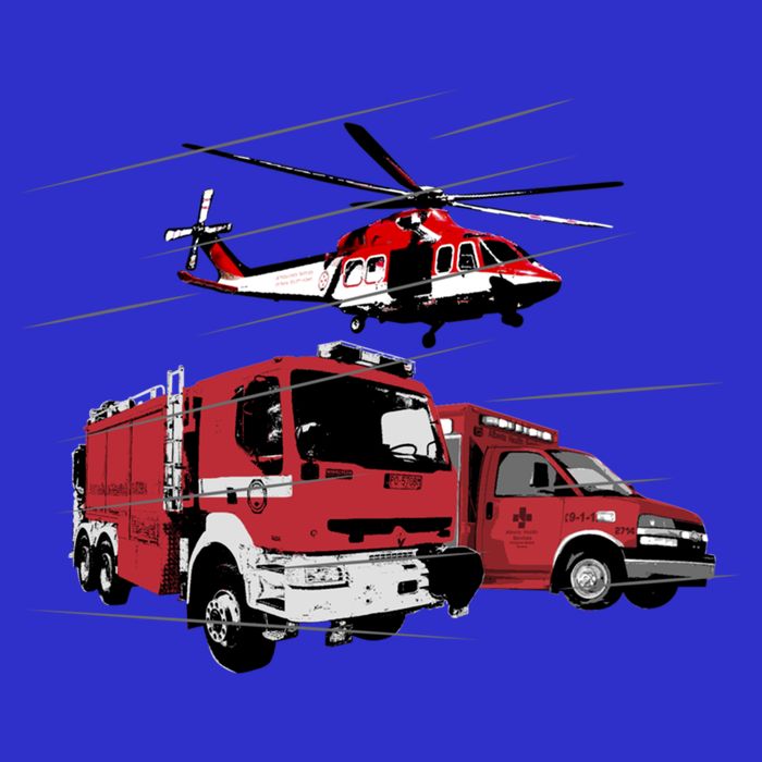 Ems Fire Truck Ambulance Rescue Helicopter Gift Cool Gift Button
