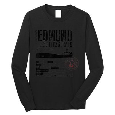 Edmund Fitzgerald US vintage Gitche Gumee Long Sleeve Shirt