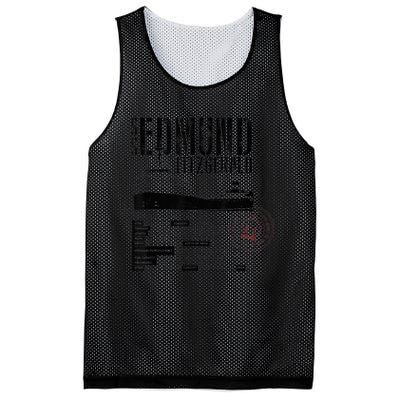 Edmund Fitzgerald US vintage Gitche Gumee Mesh Reversible Basketball Jersey Tank