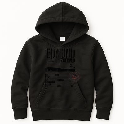 Edmund Fitzgerald US vintage Gitche Gumee Kids Hoodie