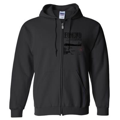 Edmund Fitzgerald US vintage Gitche Gumee Full Zip Hoodie