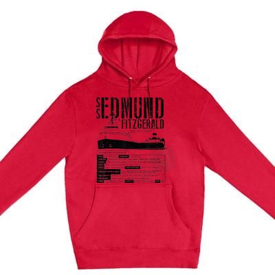 Edmund Fitzgerald US vintage Gitche Gumee Premium Pullover Hoodie