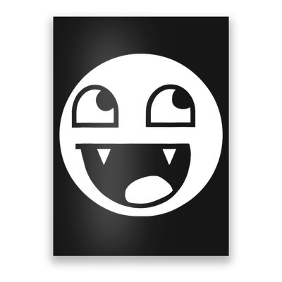 Epic Face Vampire Streetwear Emo  Poster