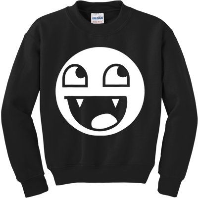 Epic Face Vampire Streetwear Emo  Kids Sweatshirt
