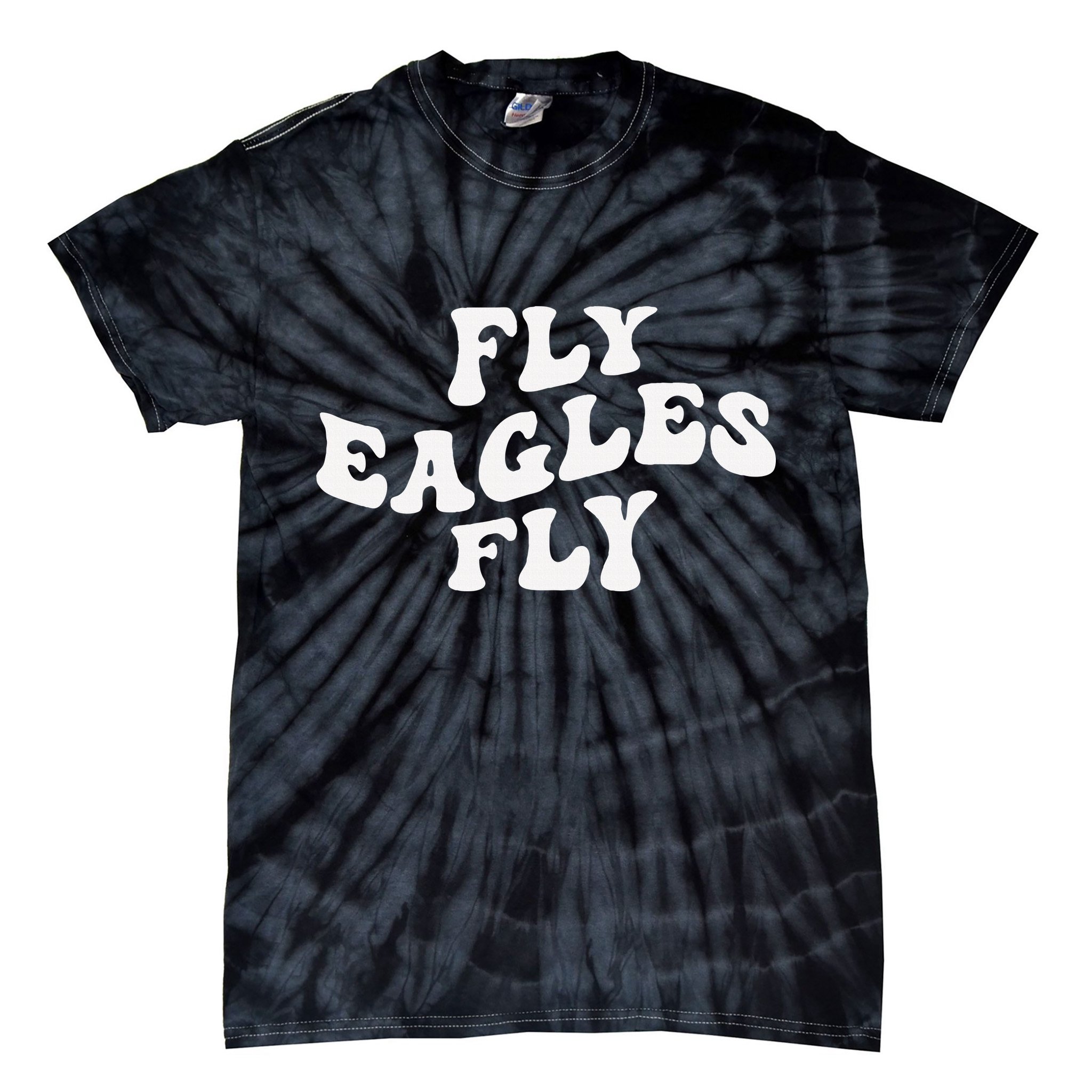 Eagles Fly Vintage Eagles Flying Bird Inspirational Tie-Dye T-Shirt
