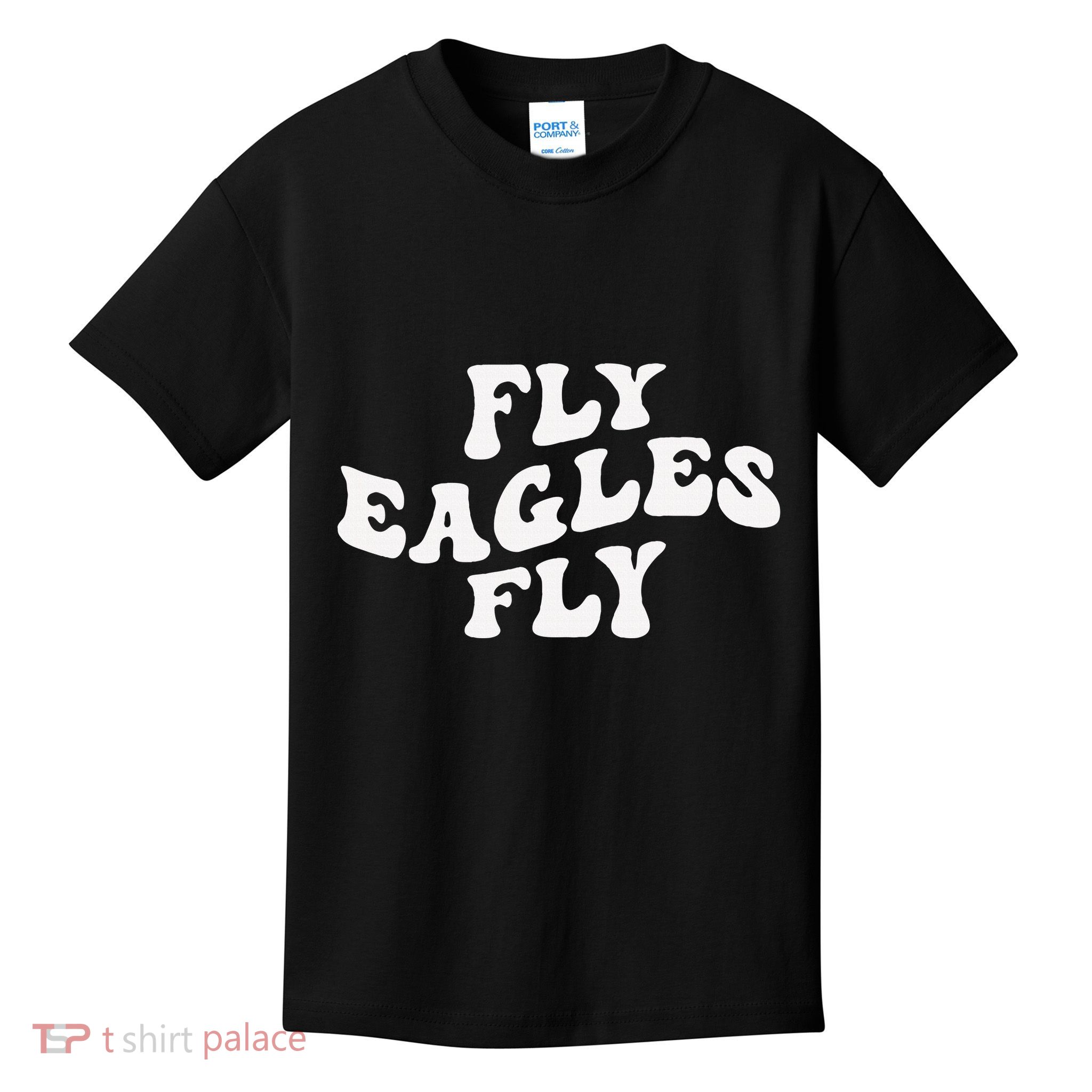 Eagles Fly Vintage Eagles Flying Bird Inspirational Kids T-Shirt