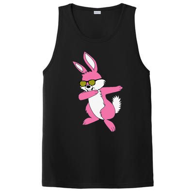 Easters For Women Dabbing Hip Hop Bunny PosiCharge Competitor Tank