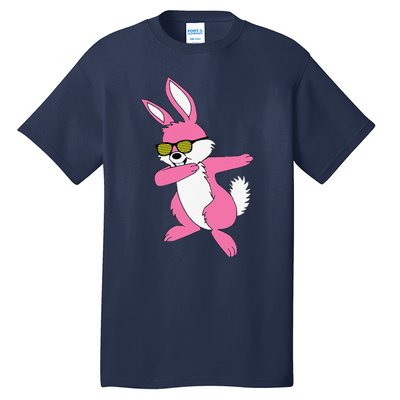 Easters For Women Dabbing Hip Hop Bunny Tall T-Shirt